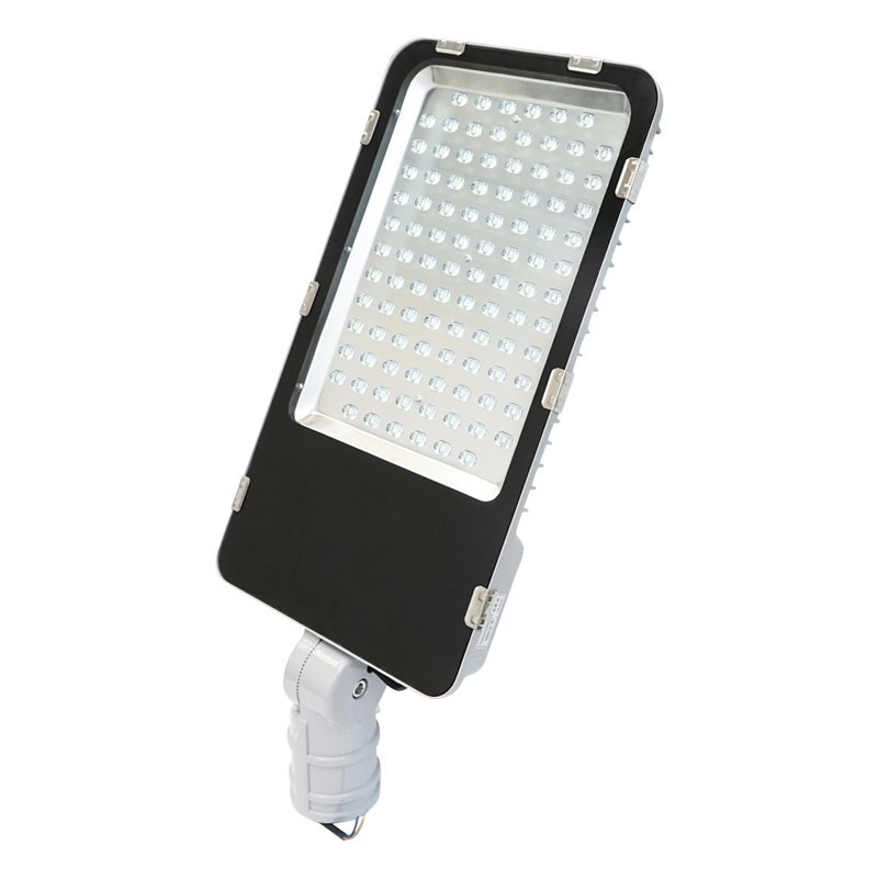 Lampa iluminat LED 100W, 220V, 8000lm, 6500K lumina rece cu prindere pe stalp si unghi reglabil IP67 Breckner Germany